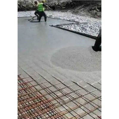 Flowcrete Concrete Application: Cement
