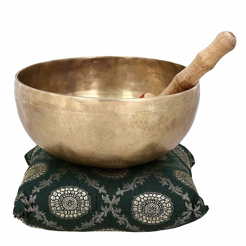 Religious Handmade Singing Bowl Buddhist Bell for Meditation and Healing