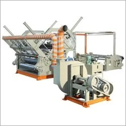 Double Profile Fingerless Heavy Duty High Speed Bearing Mounted Paper Corrugation Machine Box Size: Custom