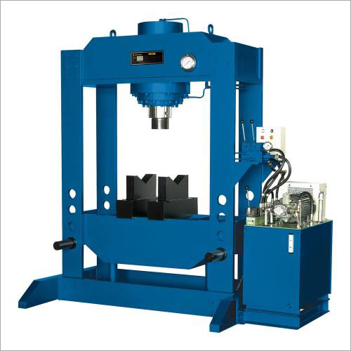 150 Ton Automatic Hydraulic Press - Color: Blue