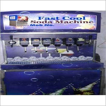Purple 6 Flavour Soda Vending Machine