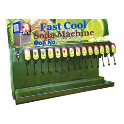 Green 15 Flavour Soda Vending Machine