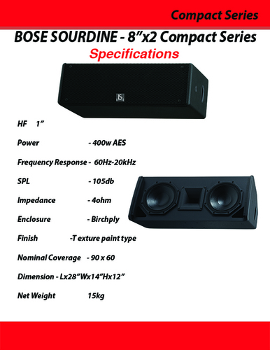 Black Bose Sourdine 8