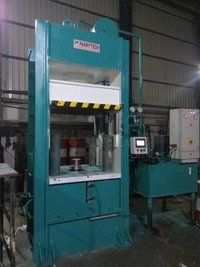 Hydraulic Deep Draw Press with Blank Holder