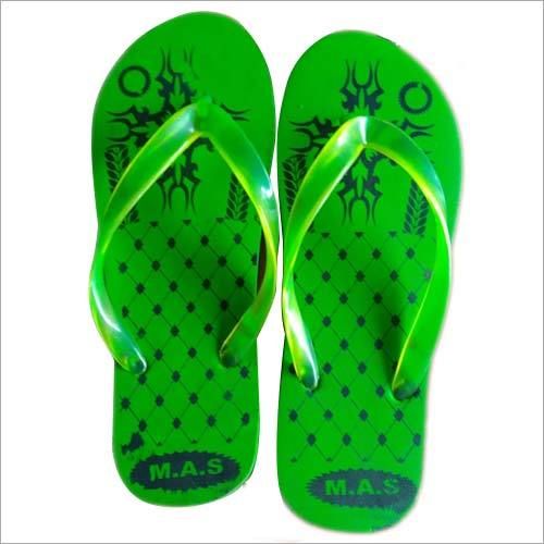 Green Mens Casual Slipper