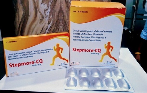 Cisus Quadrangularis, Calcium Carbonate, Moringa Oleifera Leaf, Vitamind3, Withania, Somnifera, Vitex Negundo & Boswellia Serrata Extract Tablets. - Drug Type: General Medicines
