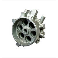 Fuel Pump Housing Casting - Iron Material, Customized Size, Polished Silver Finish | Designed For Auto Industry, Die Casting Process