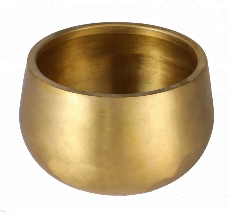 Beautiful Gold Tibetan Singing Bowl