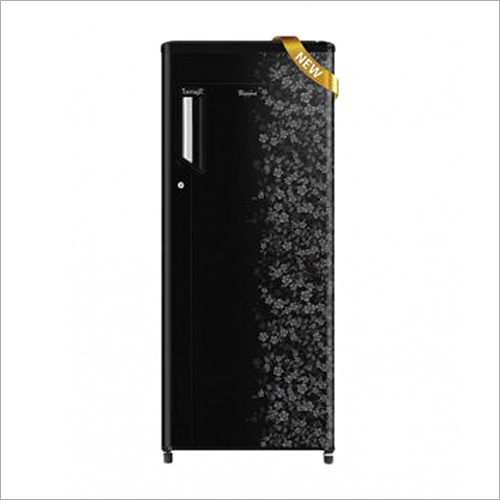 190 L Black Whirlpool Single Door Refrigerator