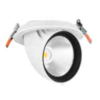 Led Zoom Light - Aluminum, 15w/25w/35w | 3000k, 4000k, 6500k, Cutout: 85mm/140mm, Height: 72mm/121mm