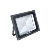 Halogen Floodlight - Aluminum, 150mm X 100mm X 50mm, Black Color | Ip65 Rated, Lightweight Design, 220-240v, 1 Year Warranty