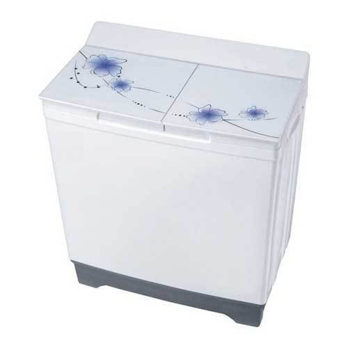 Semi Automatic Washing Machine - Plastic Tub Material, 7kg Capacity, Ergonomic Design | 120 Volt Electric Power, Convenient Water Cleaning