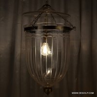 Transparent Big Cutting Glass Wall Hanging