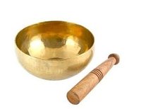 Hand Hammered Tibetan Meditation Singing Bowl - 5