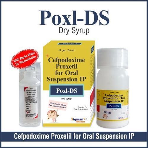 ओरल सस्पेंशन के लिए Cefpodoxime Proxetil