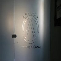 Plotter cut Frosted Film