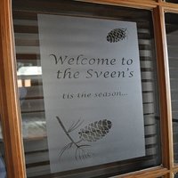 Plotter cut Frosted Film