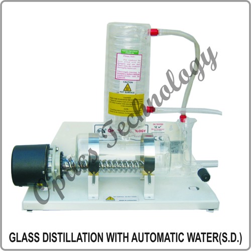 GLASS DISTILLATION WITH AUTOMATIC WATER
