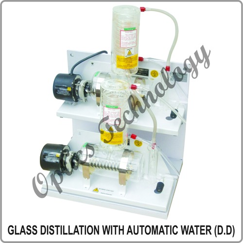 GLASS DISTILLATION WITH AUTOMATIC WATER By OPTICS TECHNOLOGY
