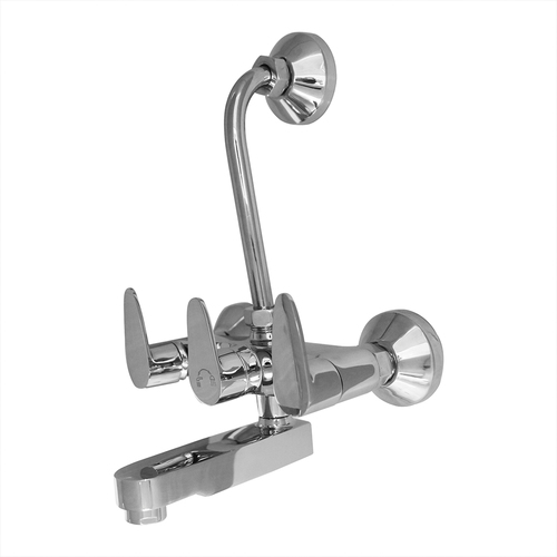 Brass Wall Mixer With L Bend