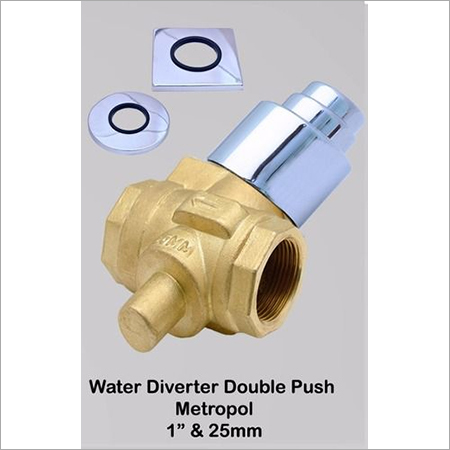 Dual Flush Valve - Brass, 25 mm Round Design | Efficient Dual-Flush Mechanism
