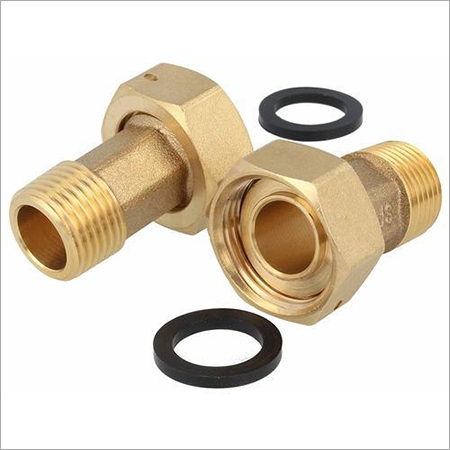 Brass Water Meter Coupling And Nut