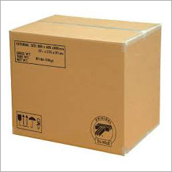 Brown Printed Corrugated Box