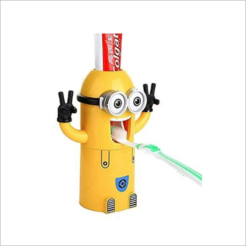 Minion Toothpaste Dispenser - Customizable Size, Straight Shape | Bathroom Connection, Durable PP Plastic