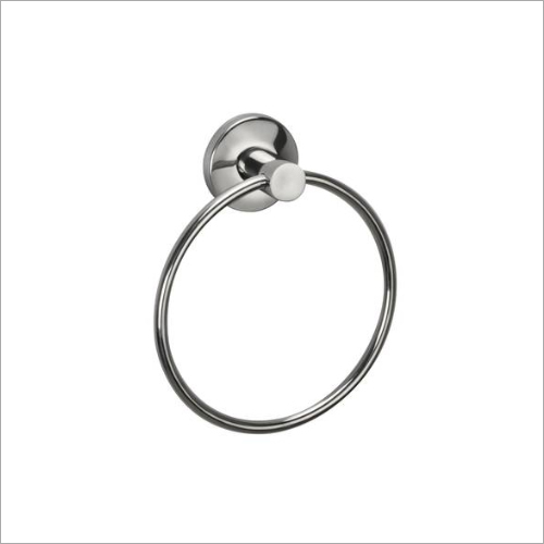 Round Stainless Steel Bathroom Towel Holder