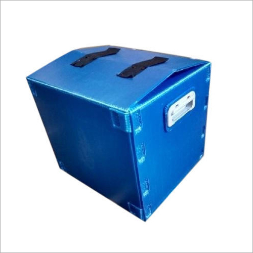 Plastic Blue Pp Corrugated Box