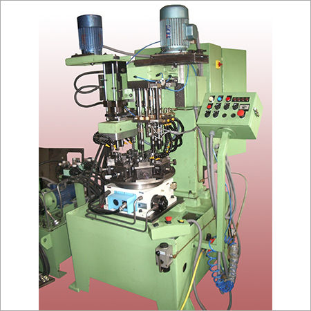 Indexing Type Drilling & Tapping Spm - Color: Green