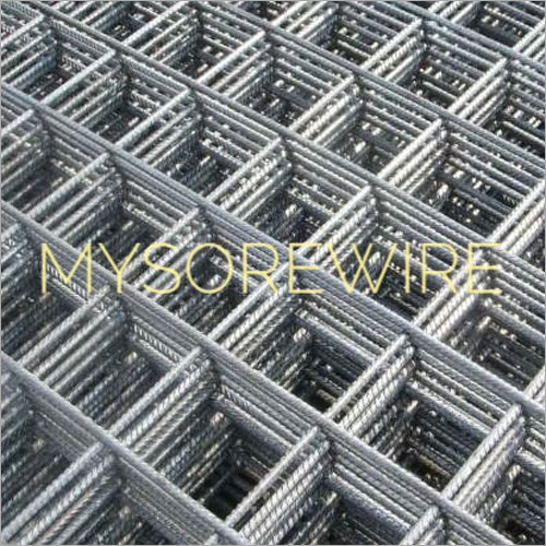Silver Industrial Reinforcement Mesh