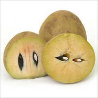 Frozen Sapota - 250g, 500g, 350g, 1kg | Sweet Brown Whole Fibrous Fruit For Digestive Health & Constipation Relief