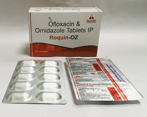 Tablets Ofloxacin & Ornidazole Tab