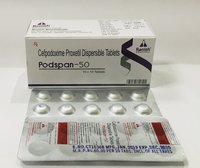 CEFPODOXIME PROXETIL DISPERSIBLE TABLETS