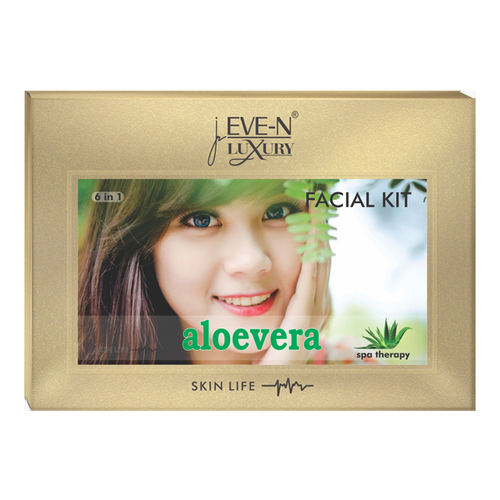 EVE-N Luxury Facial Kit - 320g Aloe Vera Liquid, Herbal Extracts for Smooth & Soft Skin, Easy to Use, Suitable for All Skin Types 