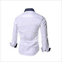 Mens Plain White Shirt