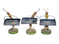 Home Furnish Decorative Iron Painted Catering Ant Statue