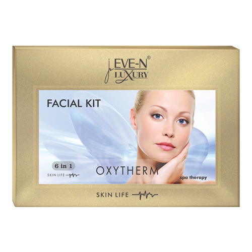 Eve-N Luxury Facial Kit 6 In 1  Oxytherm Wt. 320 G + 15 Ml Easy To Use