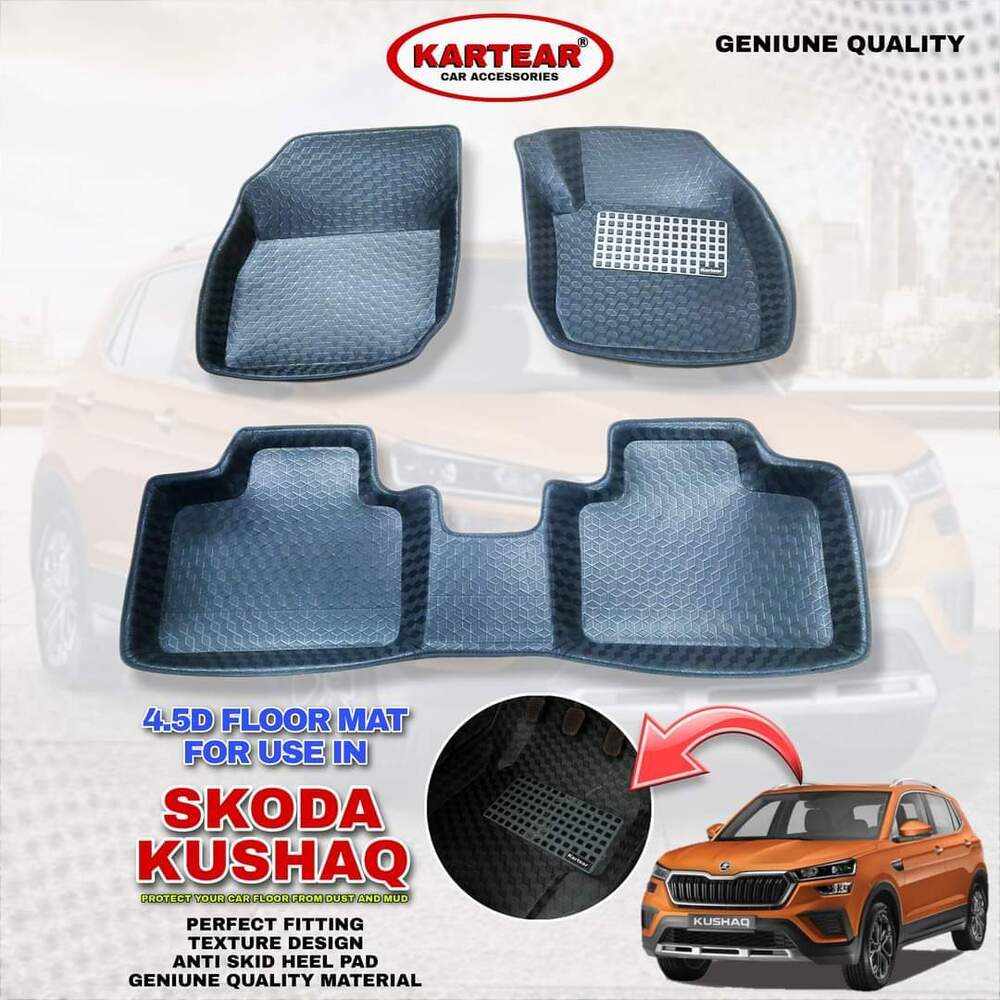 Car Mat 4D - PVC Material, Custom Fit for Cars | All-Weather Protection, Enhanced Durability