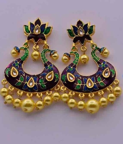 Meena Kundan earring