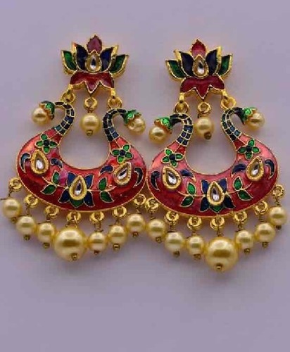 Meena Kundan earring
