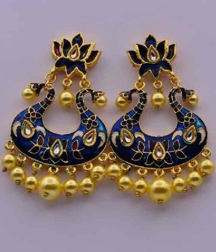 Meena Kundan earring