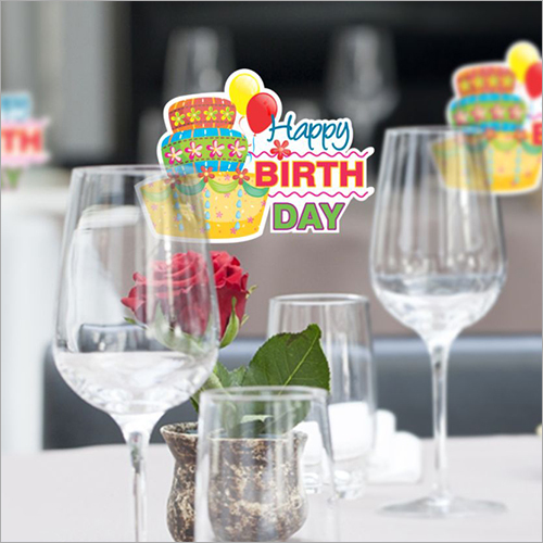 Available In Multiple Colors Birthday Party Glass Props