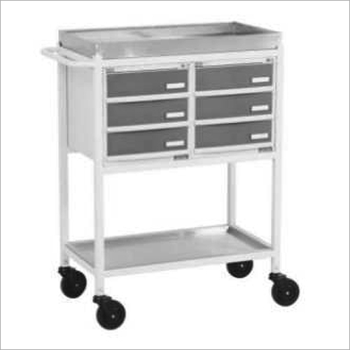 Medicine Trolley With Six Drawer