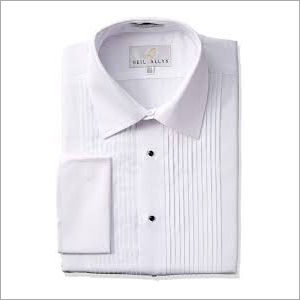 Washable Mens Plain White Shirt