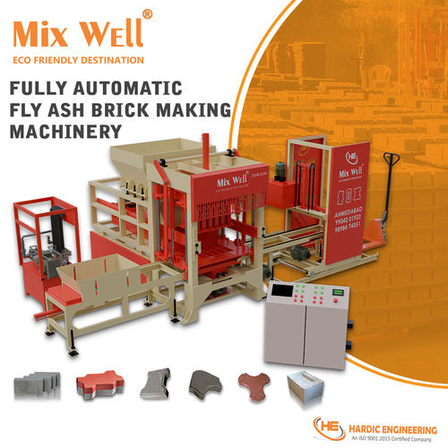 Fully Automatic Fly Ash Brick Making Machine (FAM-1800)