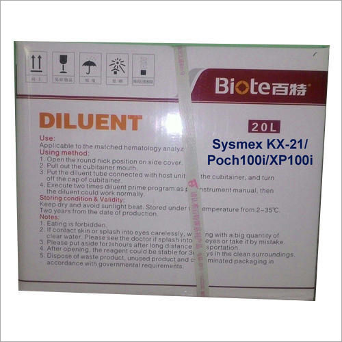 Liquid Diluent 20 L For Sysmex