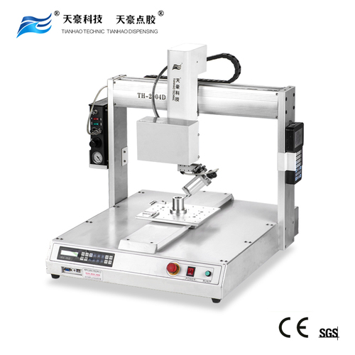 As Picture 4 Axis Benchtop Dispensing Robot Automatic Glue Dispensing Machine