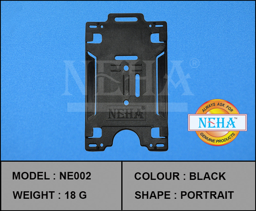 ID CARD HOLDER BLACK